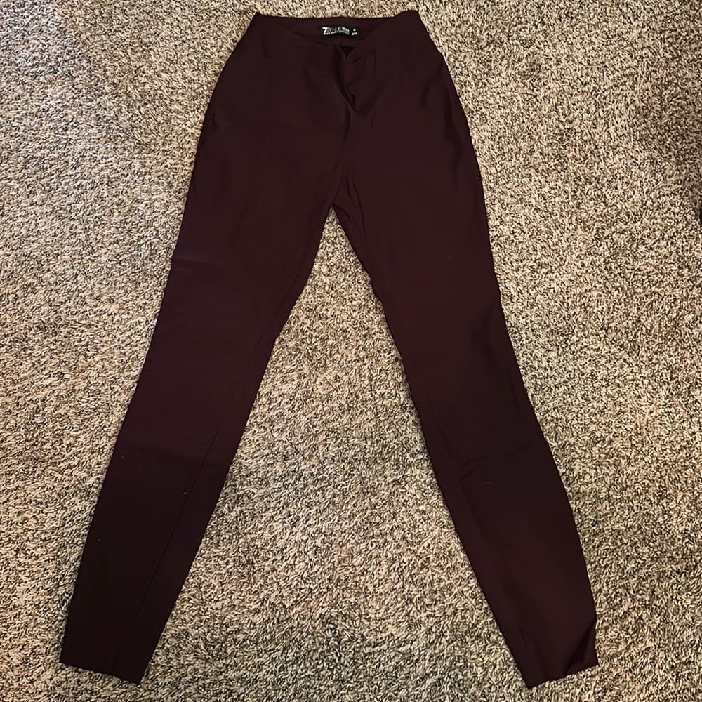 7th Avenue New York & Co size XS deep purple dress pants